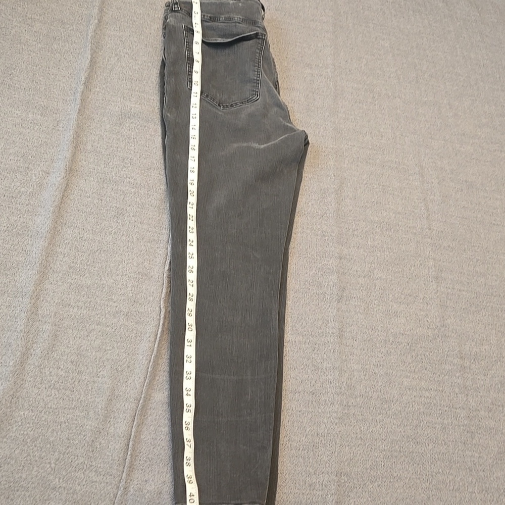 Madewell Charcoal Curvy High-Rise Skinny Jeans Size 32T - Picture 11 of 14